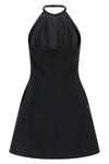 the valentino garavani crepe couture mini dress redefines the codes of the eveni