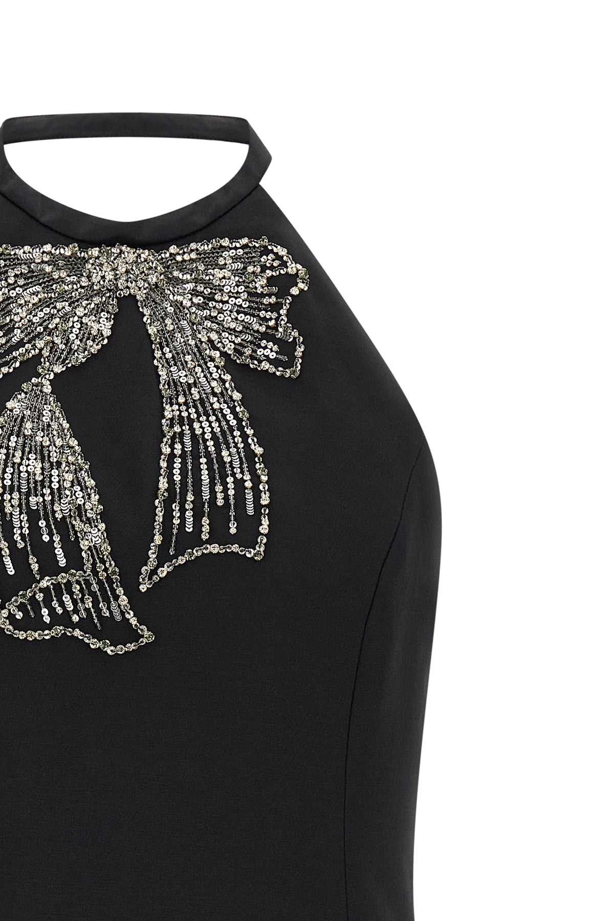 the valentino garavani crepe couture mini dress redefines the codes of the eveni
