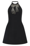 the valentino garavani crepe couture mini dress redefines the codes of the eveni