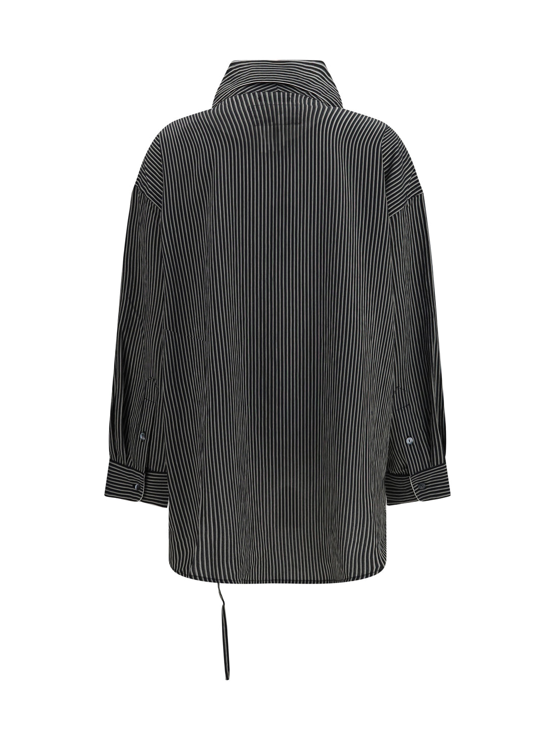 R13 M striped viscose shirt
