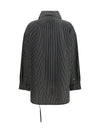 striped viscose shirt