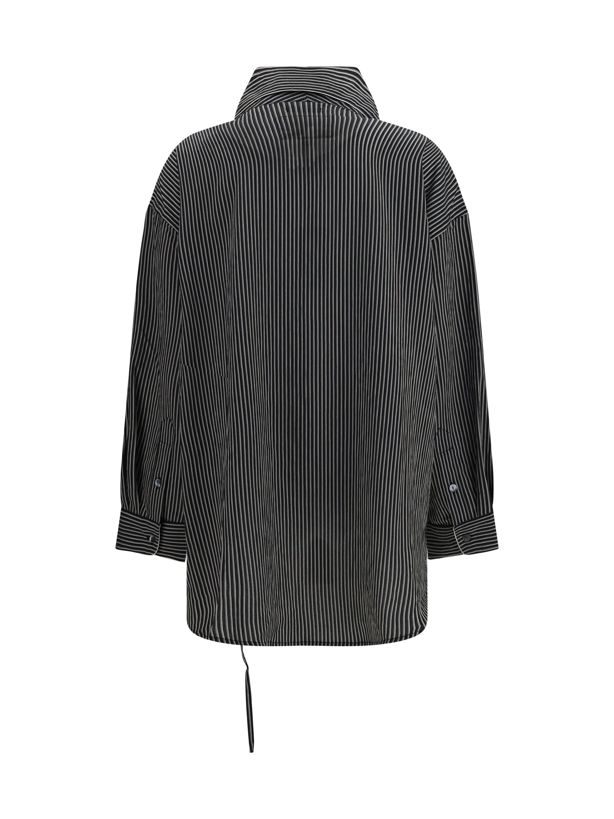 striped viscose shirt