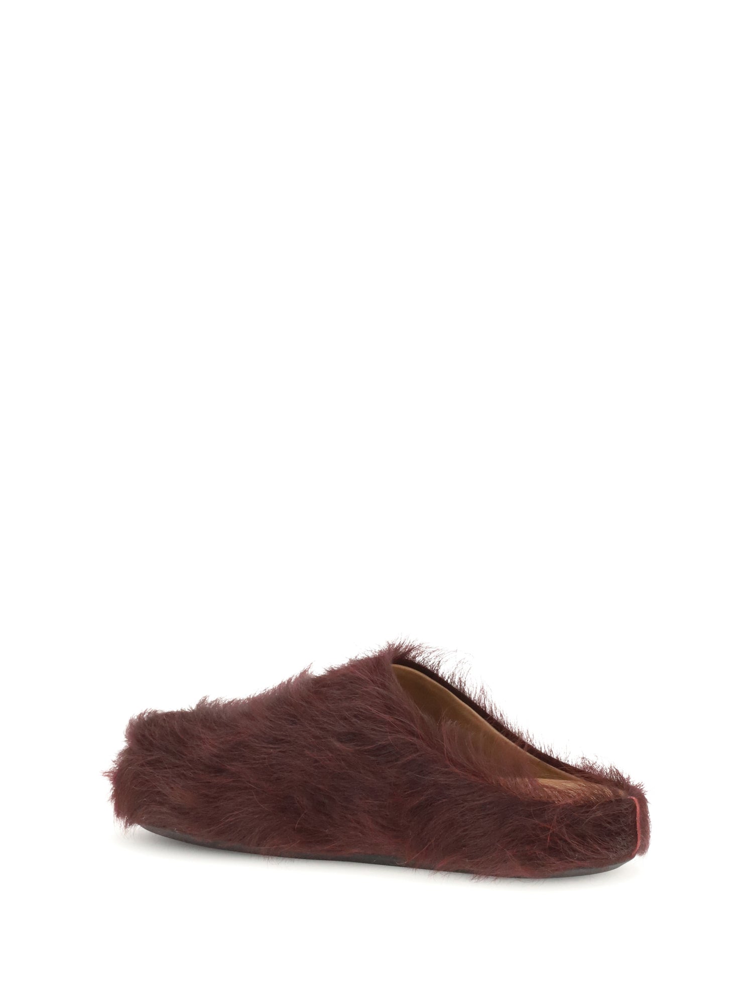 MARNI 36 long-haired calfskin fussbett mules 