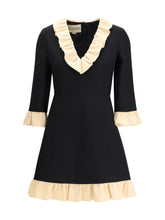 VALENTINO 42 wool and silk short dress