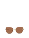 geometric metal sunglasses