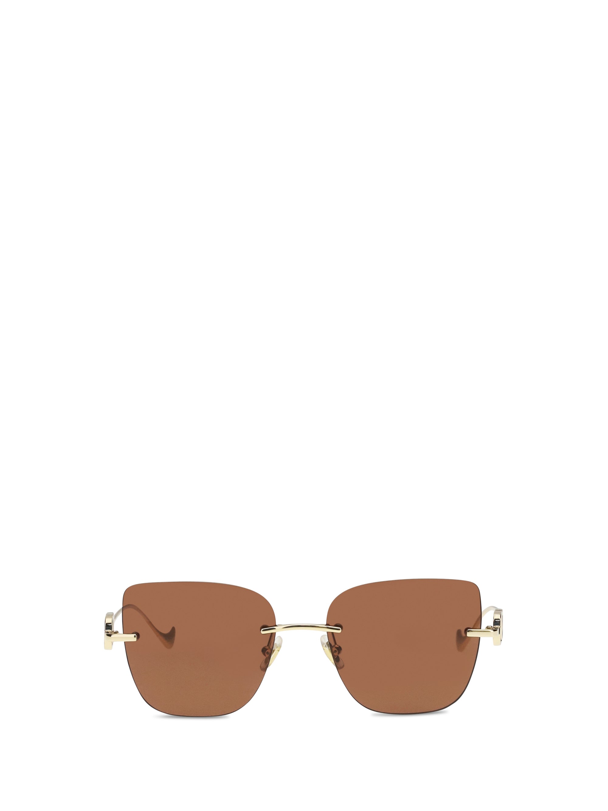 geometric metal sunglasses
