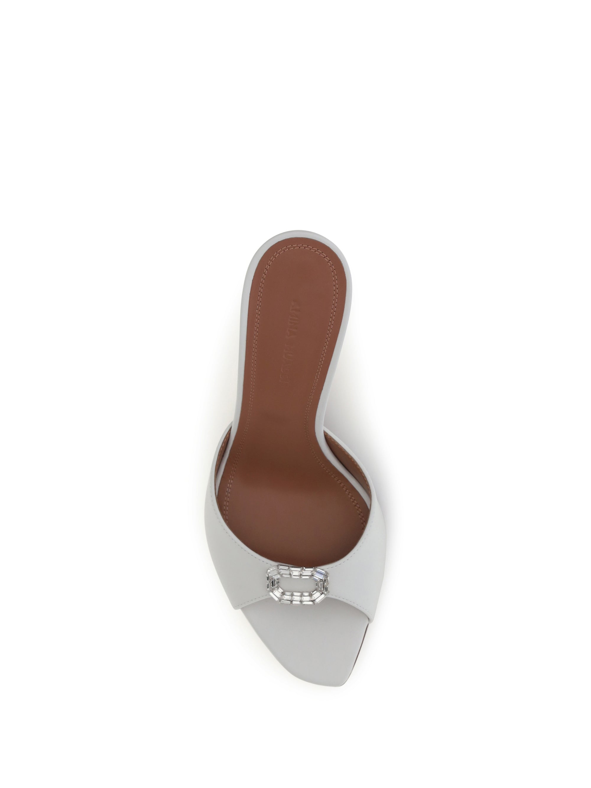 camelia leather mule sandals