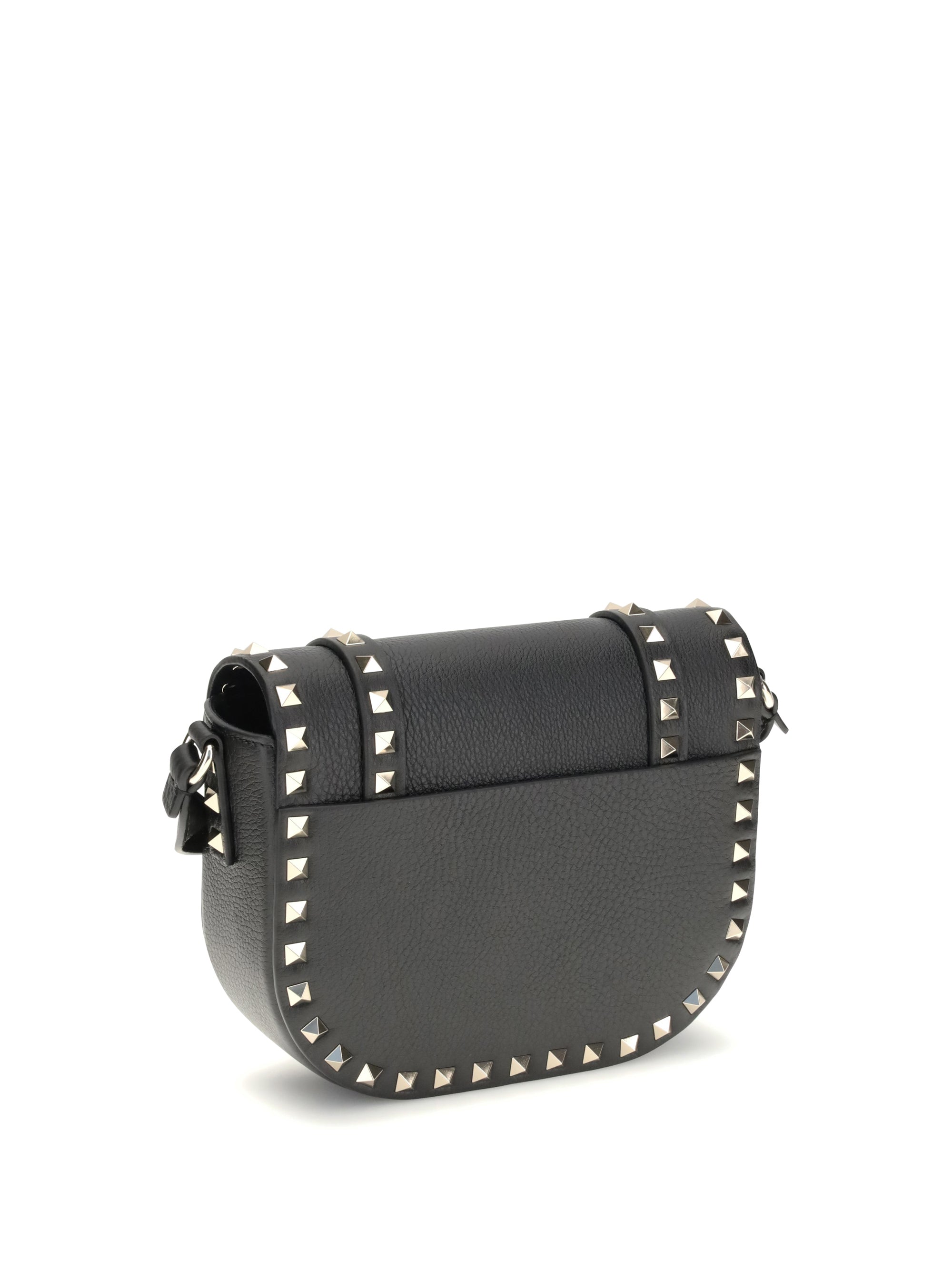 rockstud small messenger shoulder bag