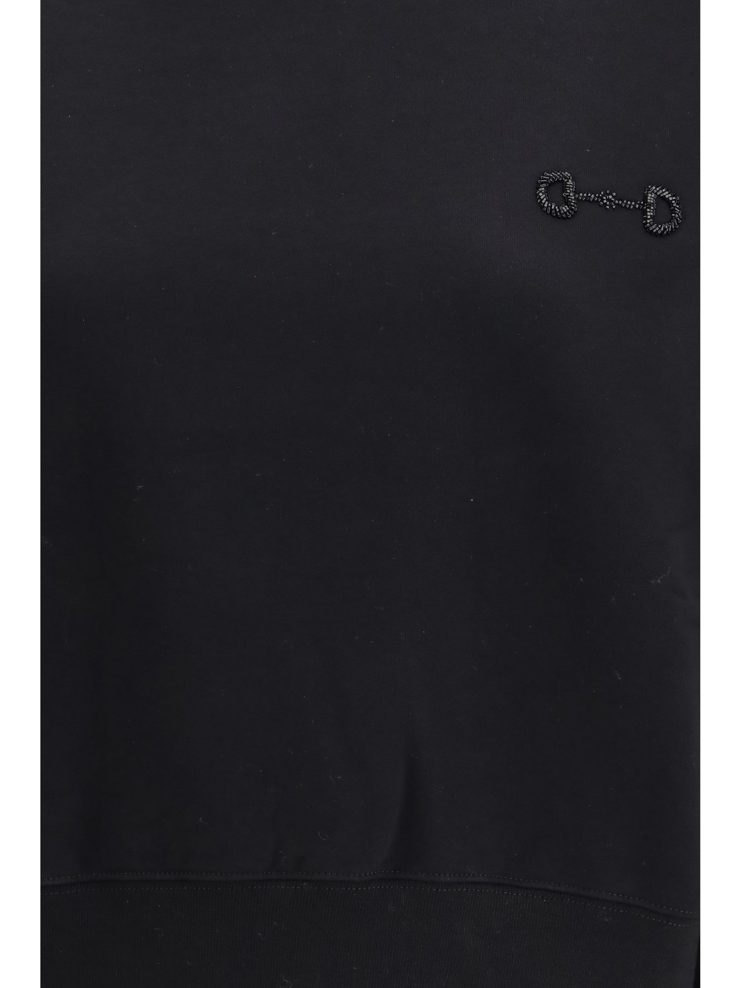 GUCCI M brushed cotton jersey sweatshirt