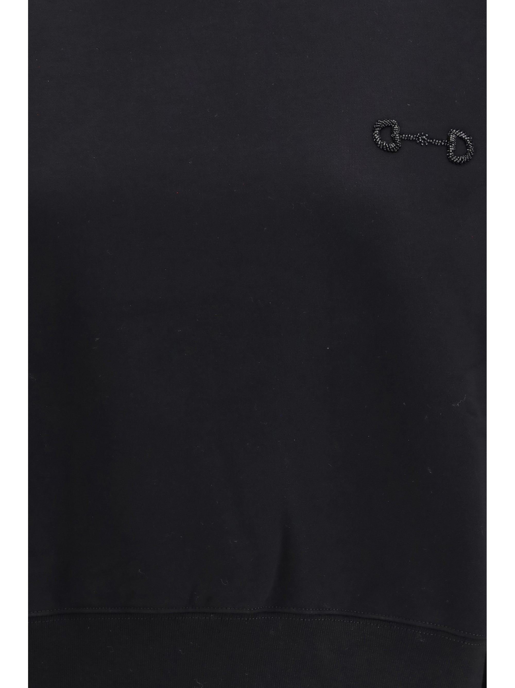 brushed cotton jersey sweatshirt