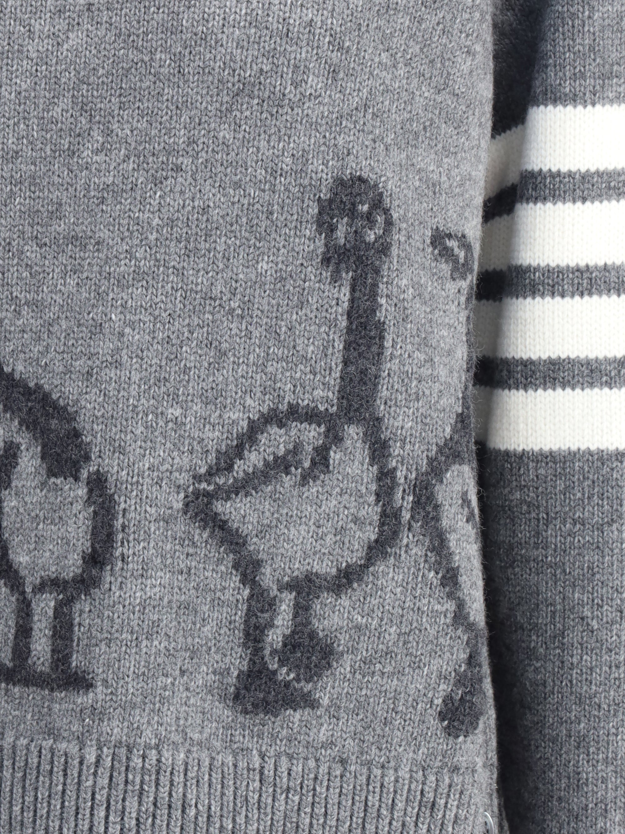 THOM BROWNE 40 wool geese sweater