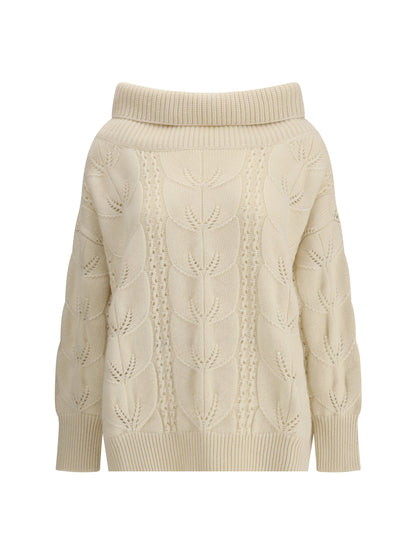 ERMANNO SCERVINO 38 oversized perforated sweater