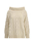 ERMANNO SCERVINO 38 oversized perforated sweater