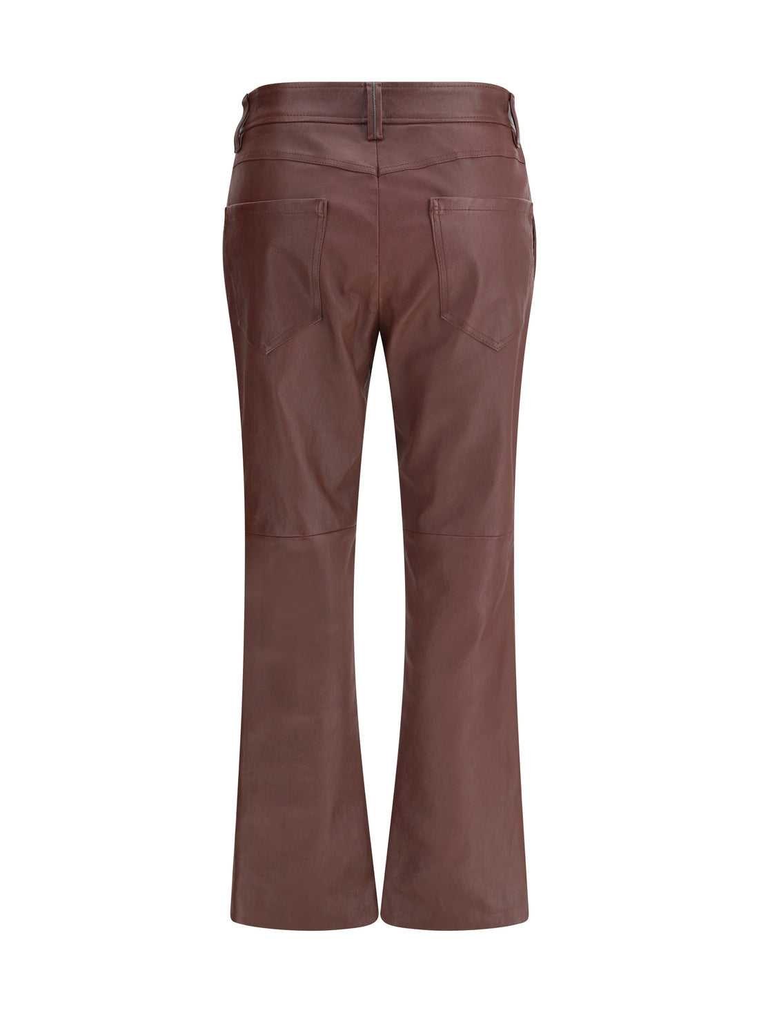 BRUNELLO CUCINELLI 40 leather pants