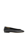 leather ballerinas
