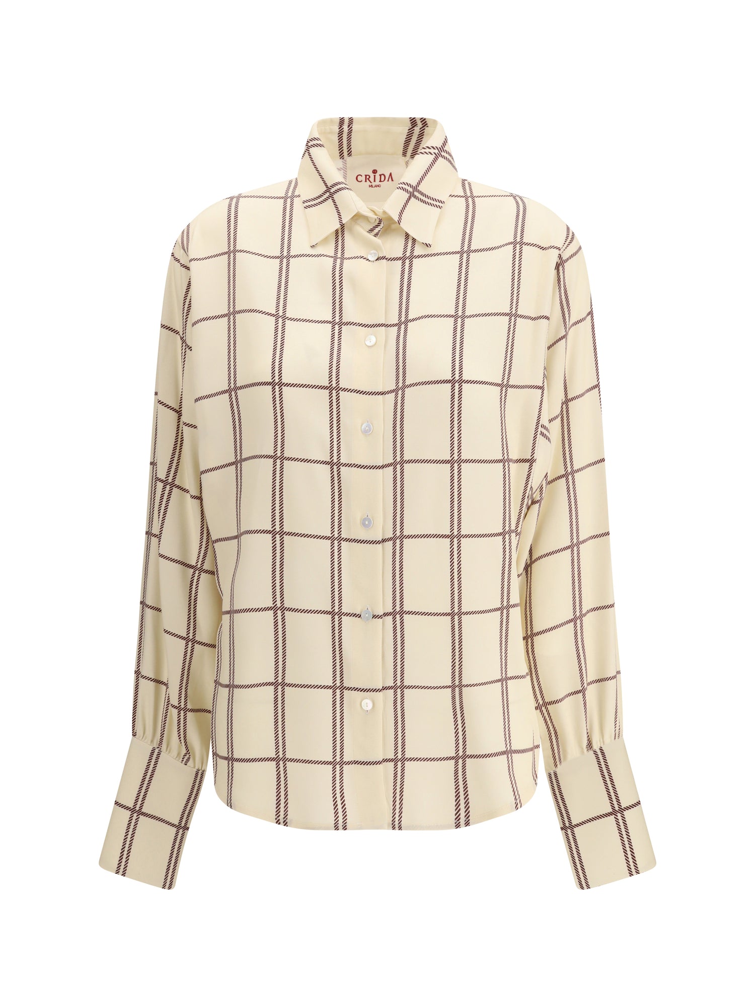 CRIDA MILANO 2 feltre silk shirt