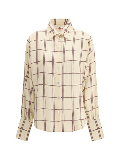 CRIDA MILANO 2 feltre silk shirt