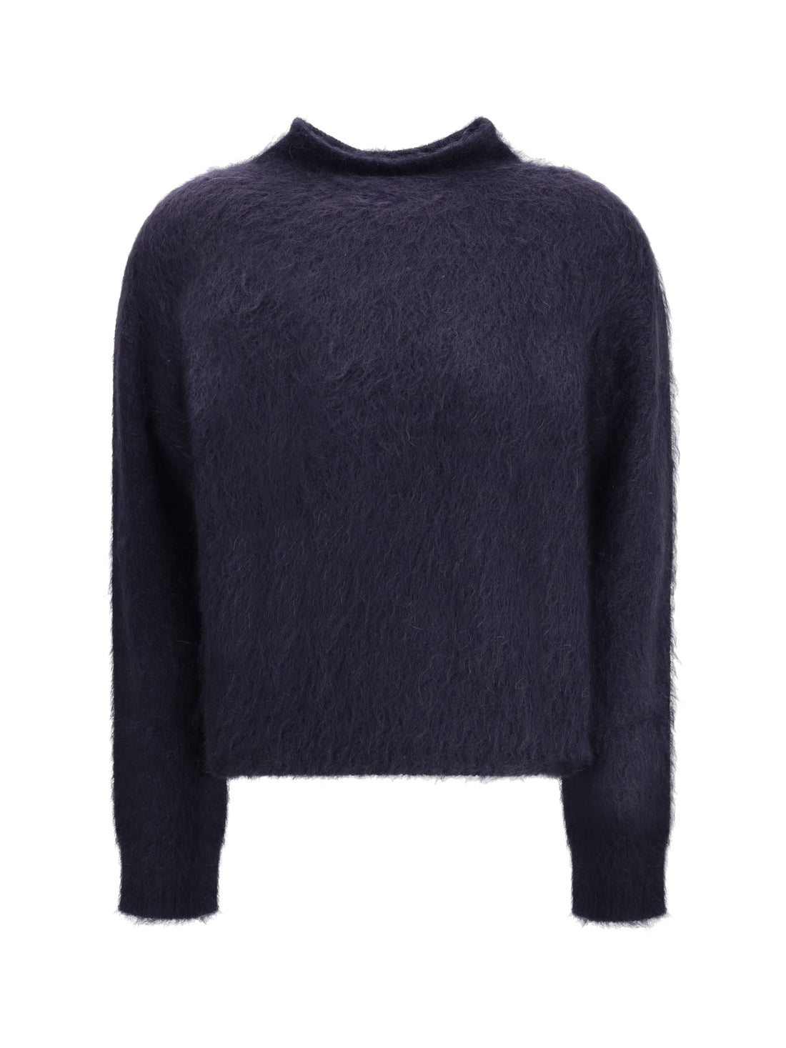MAX MARA STUDIO L turtleneck sweater in brushed mohair-blend yarn