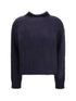 MAX MARA STUDIO L turtleneck sweater in brushed mohair-blend yarn