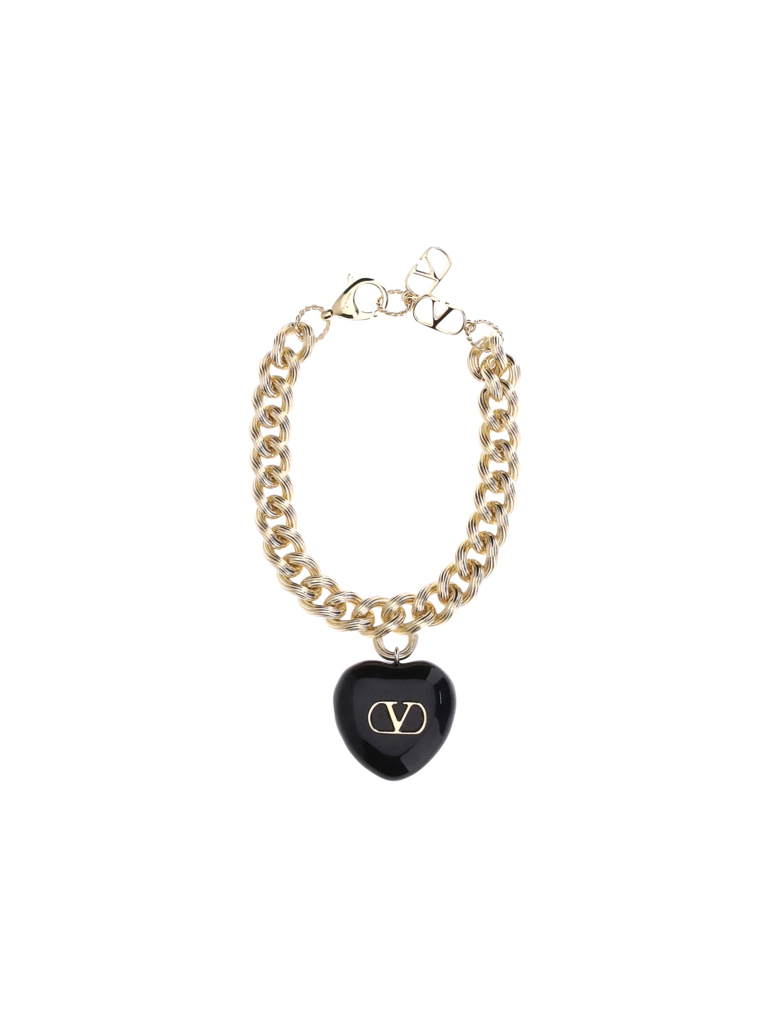 VALENTINO GARAVANI M coeur royal chain bracelet
