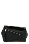 small leather puzzle fanny pack