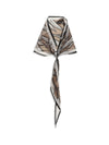 silk tropical print bandeau