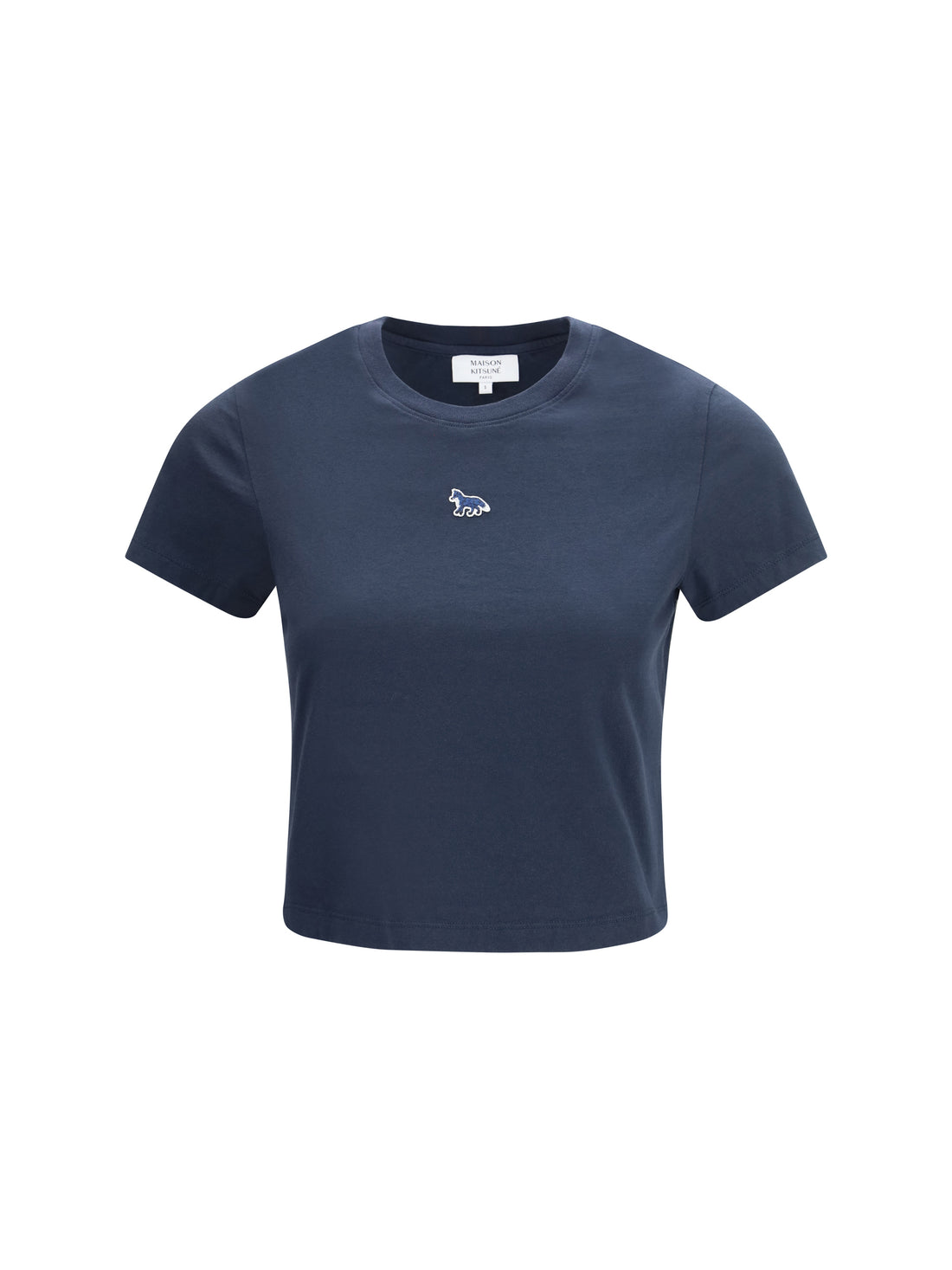 MAISON KITSUNÉ L embroidered t-shirt 
