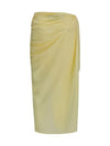 pareo skirt in stretch muslin