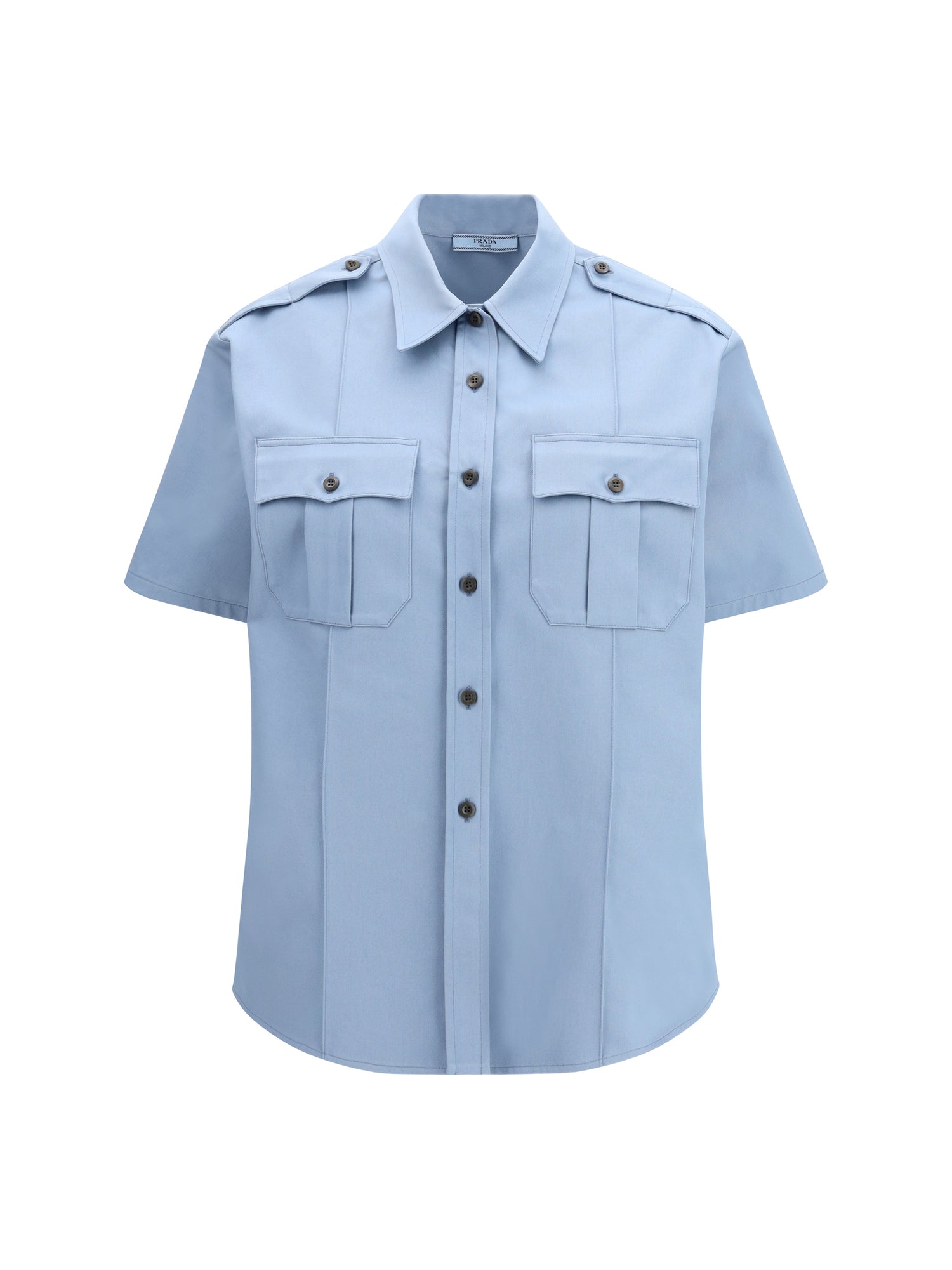 PRADA 38 short-sleeved shirt