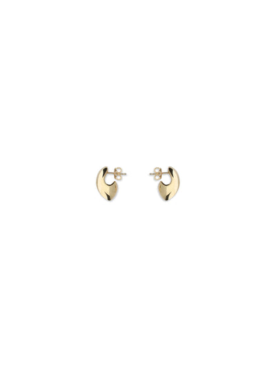 small disc earrings