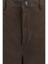 wide-leg suede pants