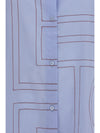 monogram shirt dress