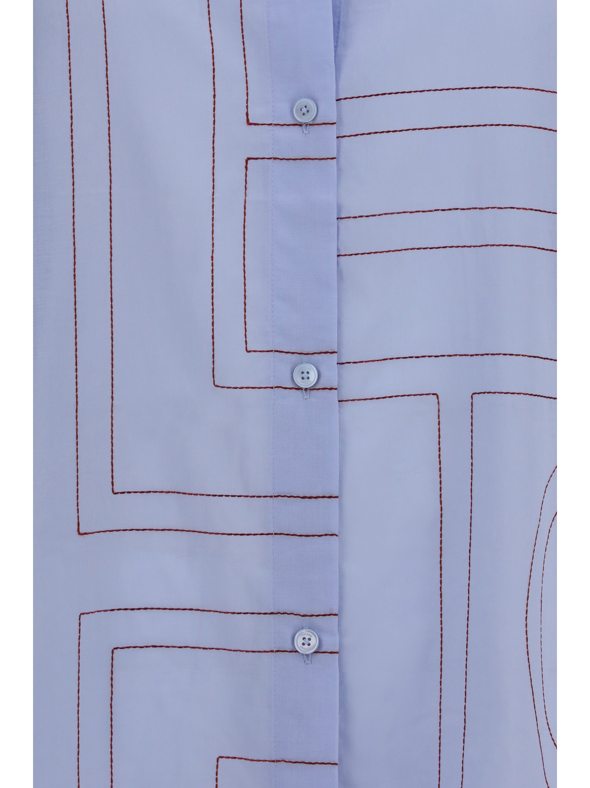 monogram shirt dress