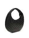 icare quilted leather hobo shoulder bag