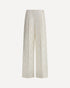 Fendi Satin Bouquet Pants Cream