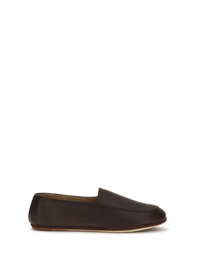 leather loafers