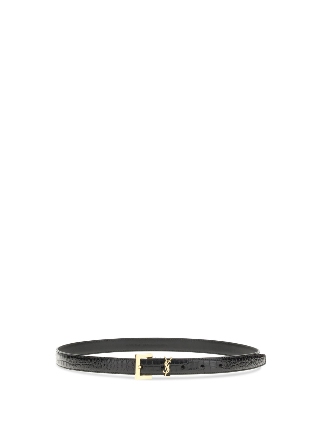 crocodile-effect cassandre belt