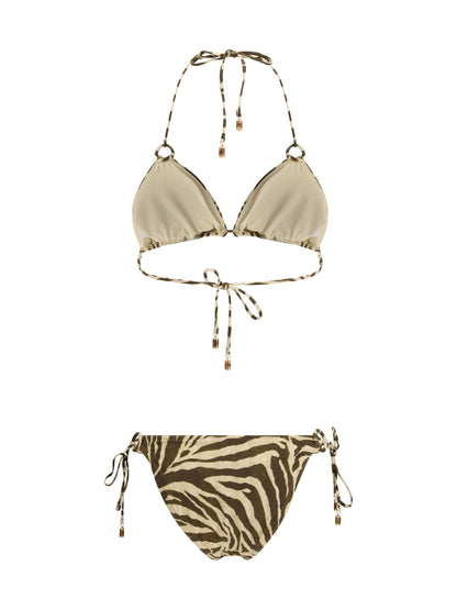 ZIMMERMANN 1 wanderlust ring-tie bikini
