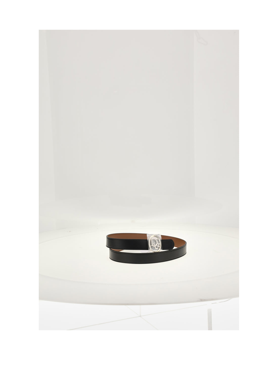 DIOR 80 oblique belt