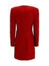 short bouclé dress