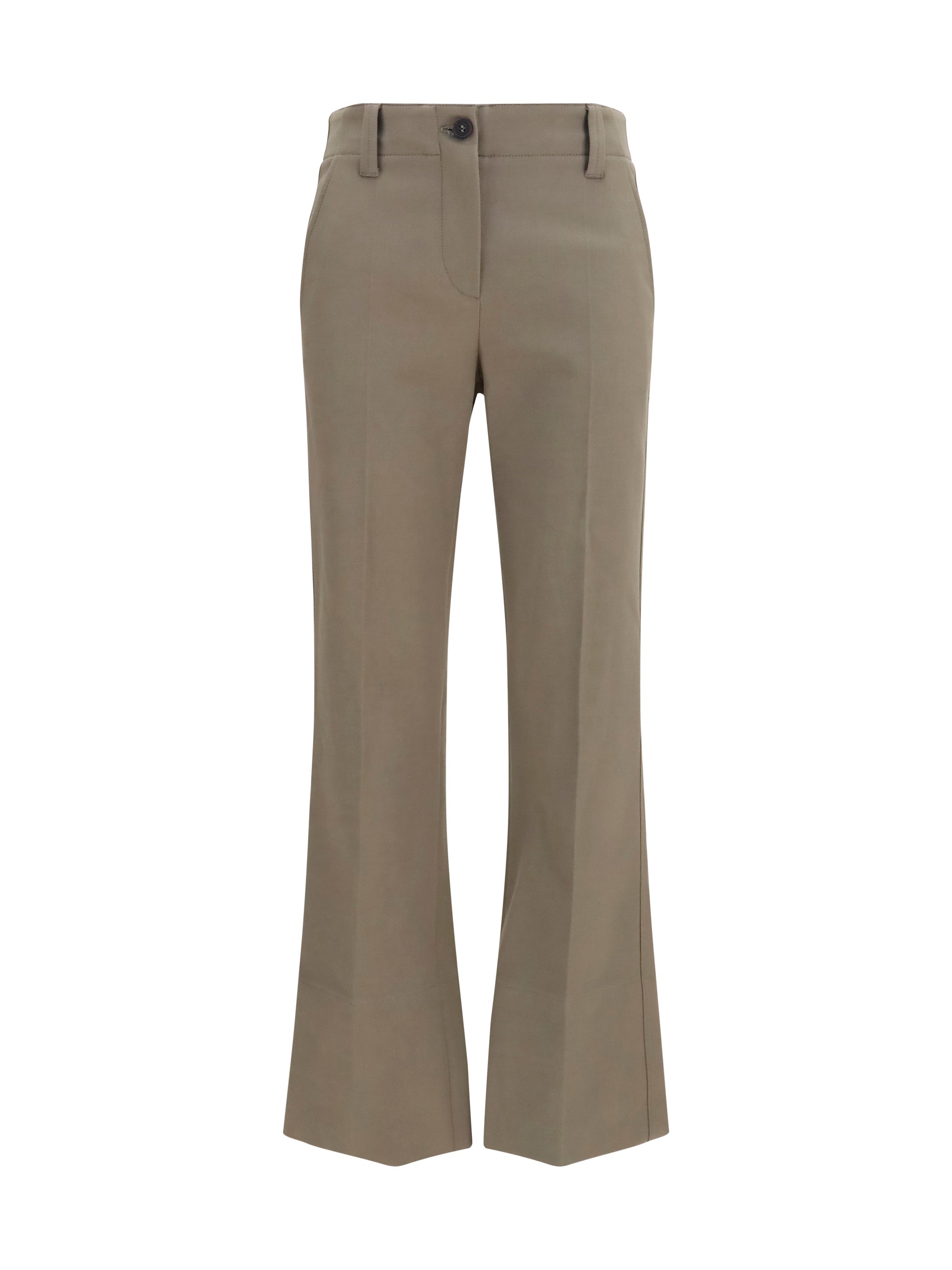 slim flared pants