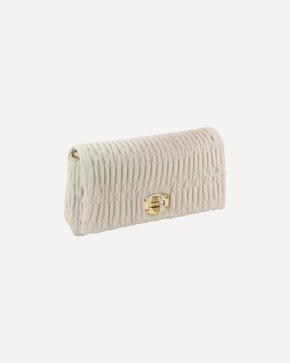 matelassé shoulder bag