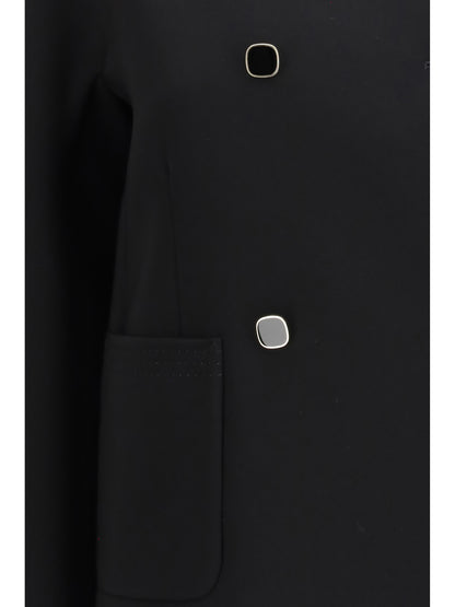 MAX MARA STUDIO 40 boxy cady jacket