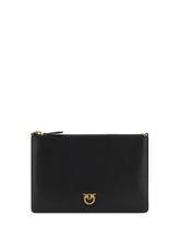 PINKO OS leather shoulder bag
