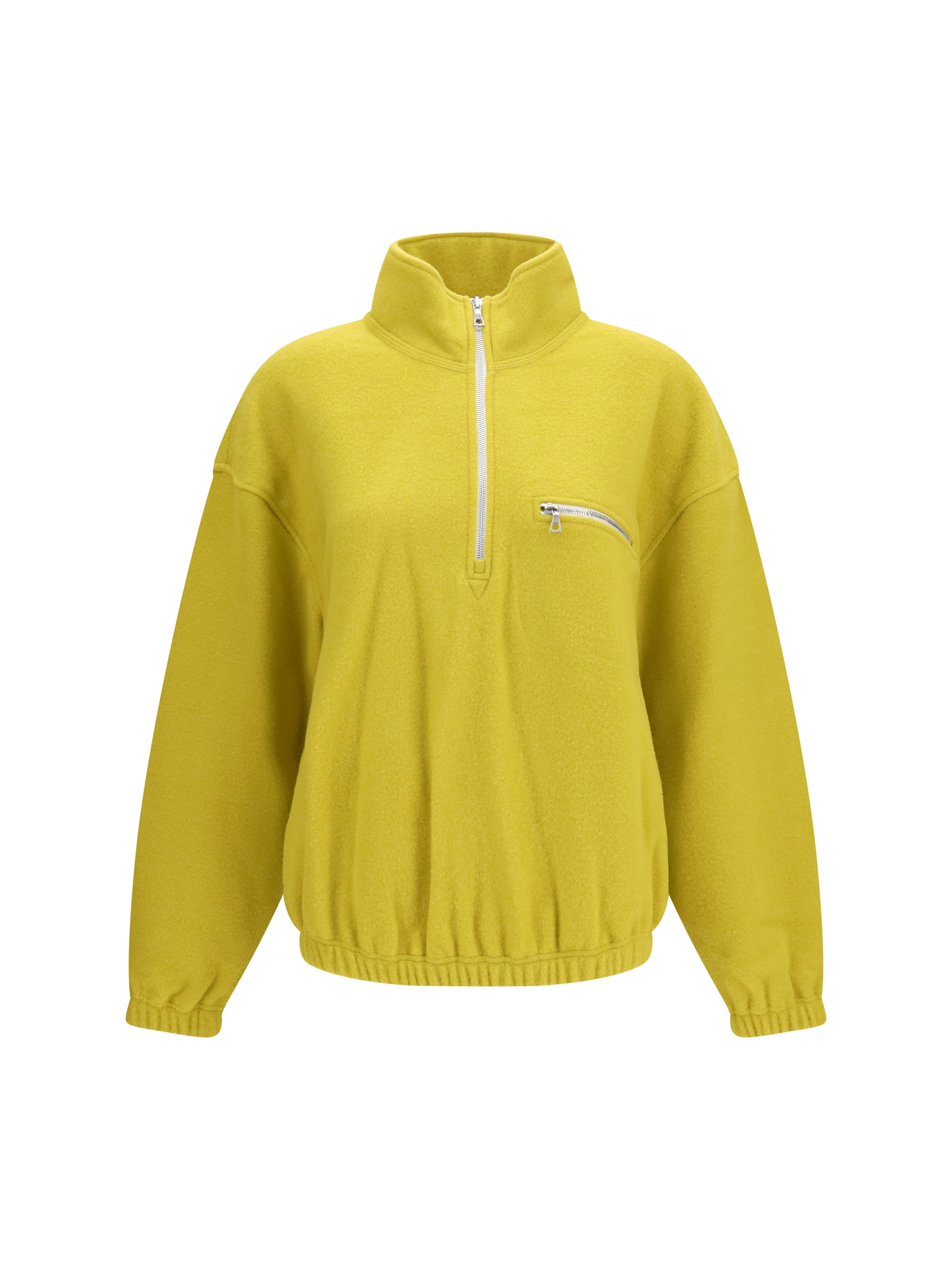polar high-neck zip jacket