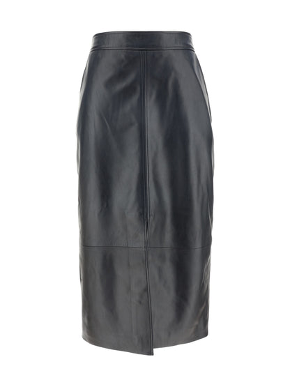 ARMA 38 leather arkina skirt