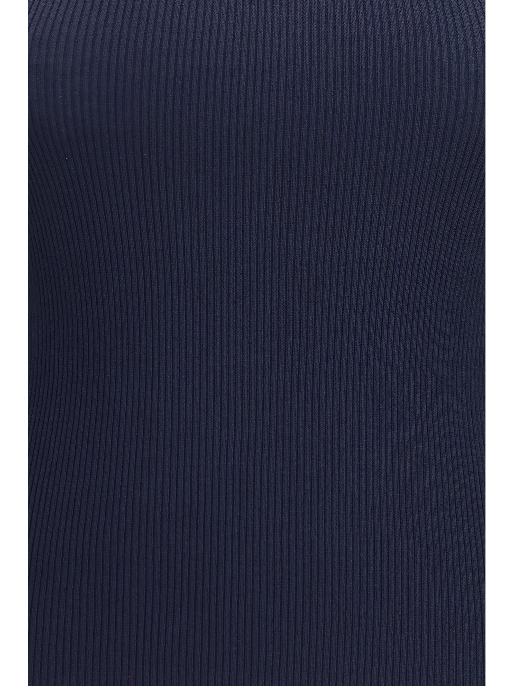ribbed jersey tank top