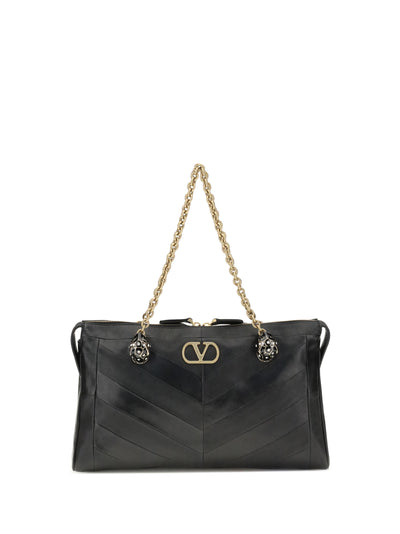 VALENTINO GARAVANI OS panthea chevron medium shoulder bag r