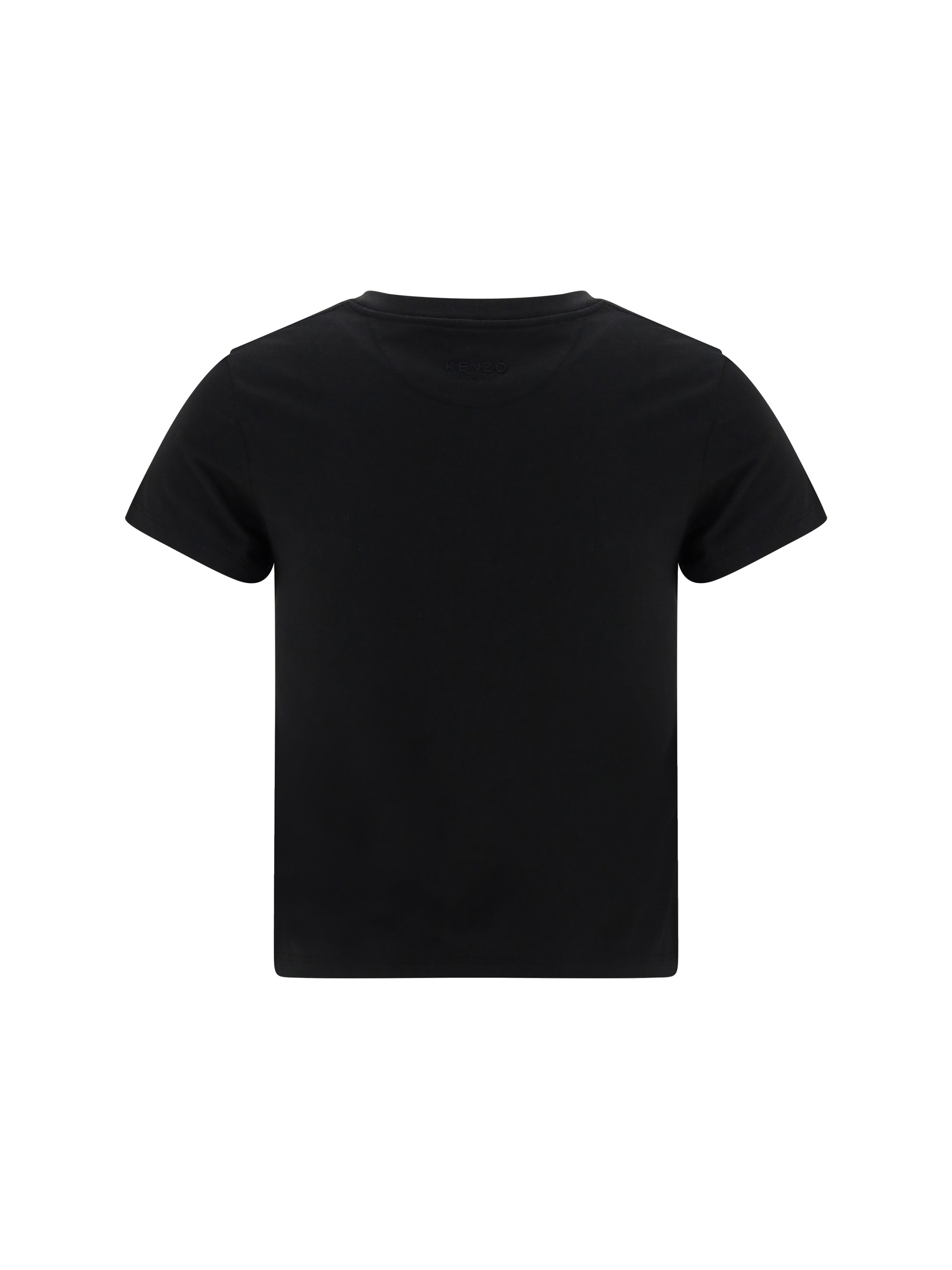 cotton t-shirt with the embroidered “wild tiger”