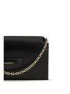 antigona box leather pouch with chain
